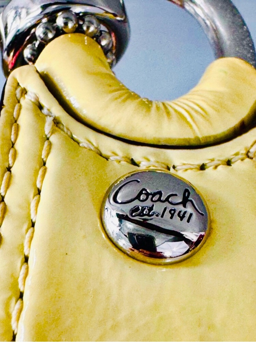 2013 Coach Kristin Multicolor Op-art Hobo Bag - Picture 15 of 16